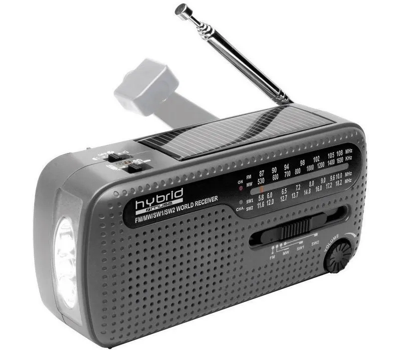 Портативное радио MUSE MH-07 DS, Чёрный