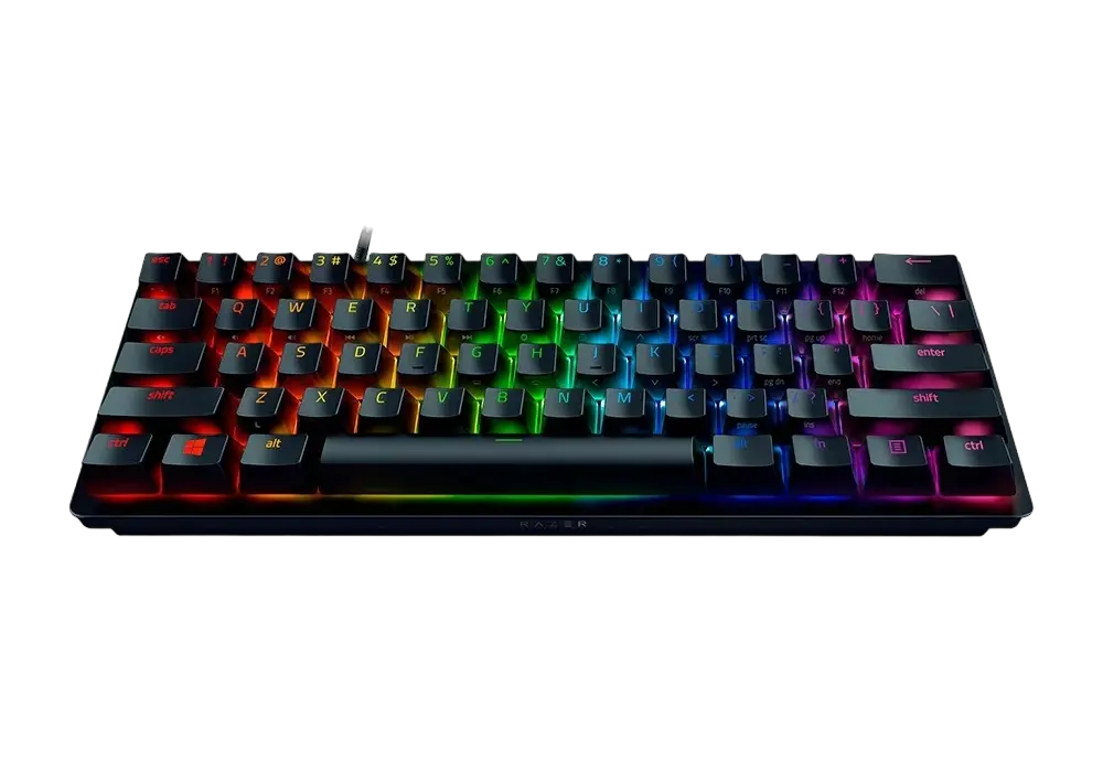 Gaming Keyboard Razer Huntsman Mini, Optical Linear SW, Doubleshot PBT Keycaps,US Layout,USB, Black