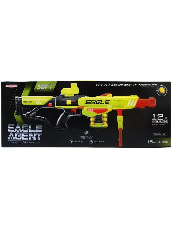 390, Gemsum Foam Blaster Round Ball Gun SR, 14+