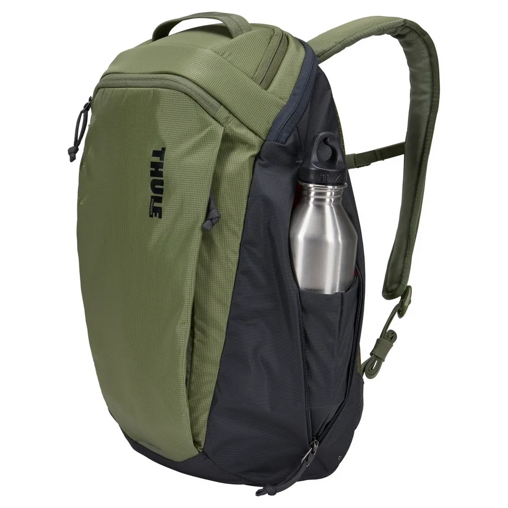 Rucsac pentru Laptop THULE EnRoute, 15.6", Poliester, Verde/Gri