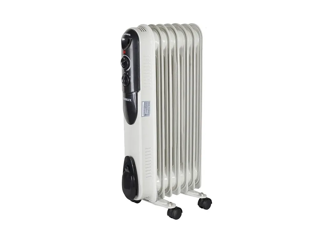 Radiator de ulei Eurolux ОМПТ-7Н (1.5 KW), 1500W, Alb