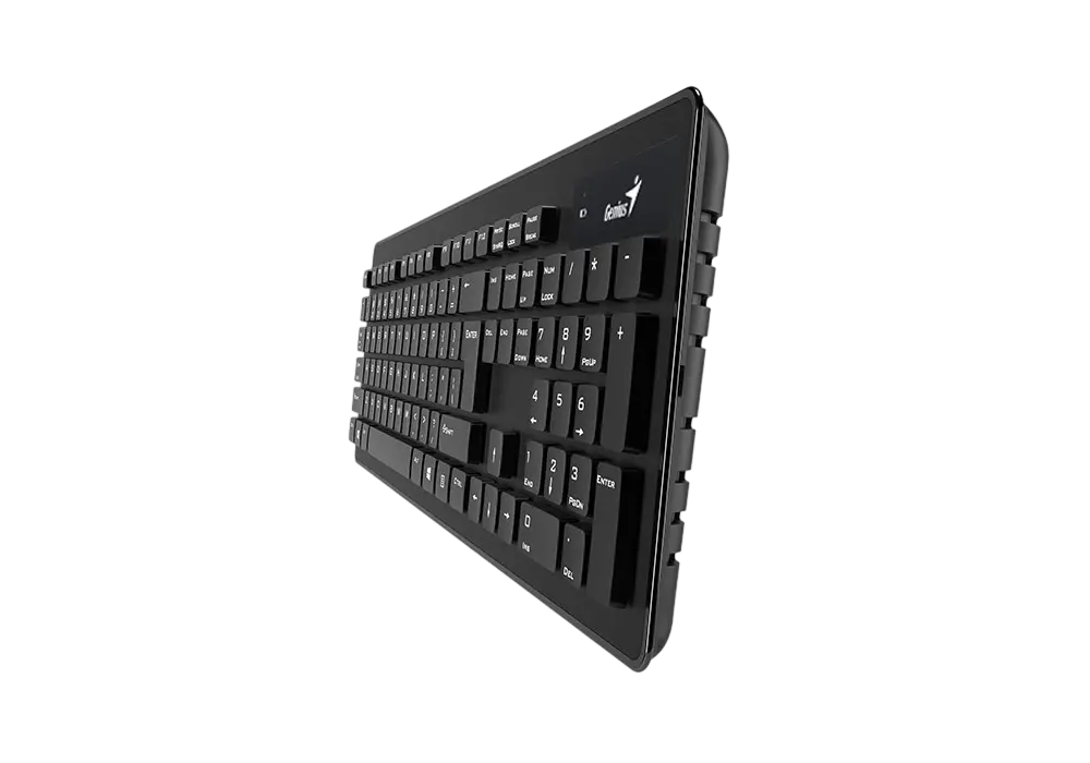 Клавиатура и мышь Genius SlimStar 8005, Беспроводное, Чёрный