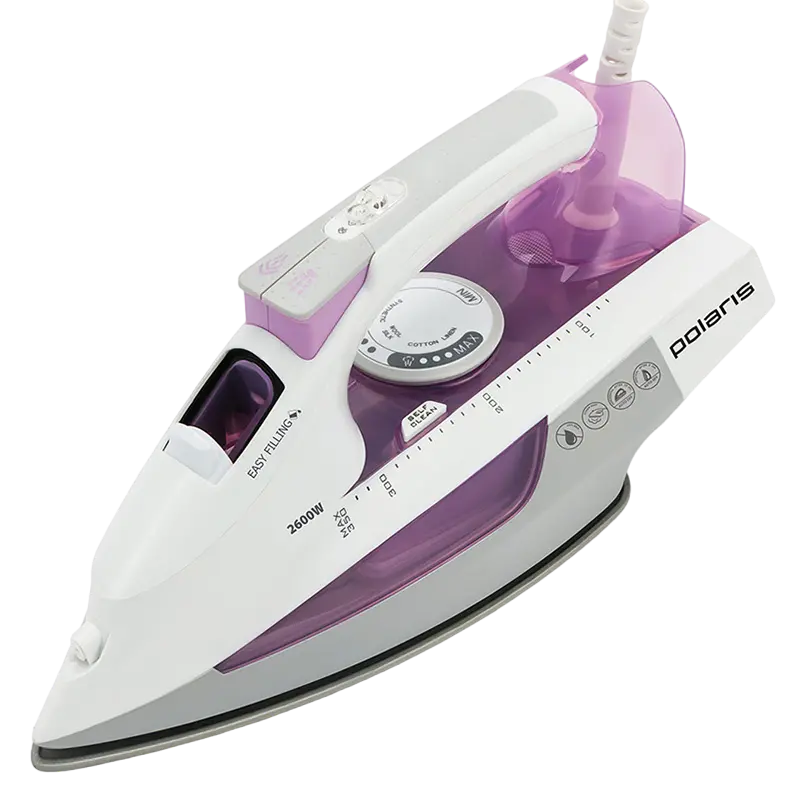 Fier de călcat Polaris PIR2685AK, 2600W, Violet | Alb