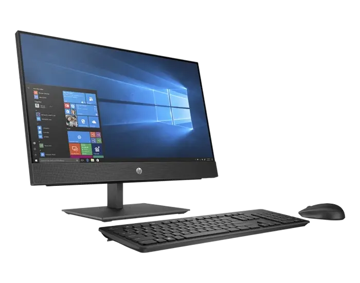 Computer All-in-One HP ProOne 400 G5, 20", Intel Core i5-9500T, 8GB/512GB, Windows 10 Pro, Negru