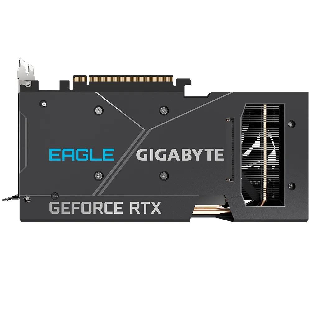 Видеокарта Gigabyte GV-N3060EAGLE-12GD, 12ГБ GDDR6 192бит