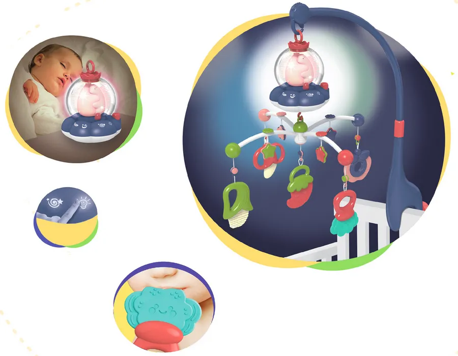 Proiector mobil cu muzica Kikka Boo All In One, Albastru