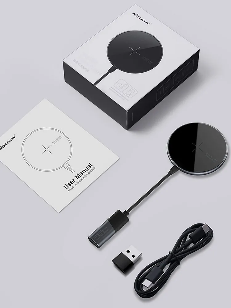 Wireless Charger Nilkin MagSlim, Black