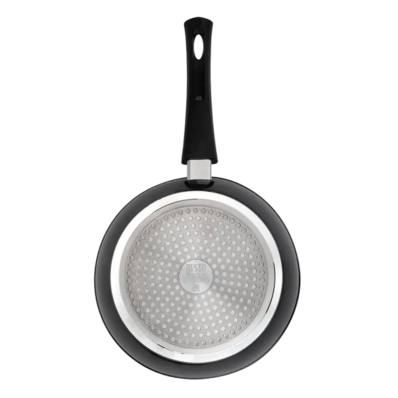 Сковорода глубокая RESTO 93014, 28см, Чёрный