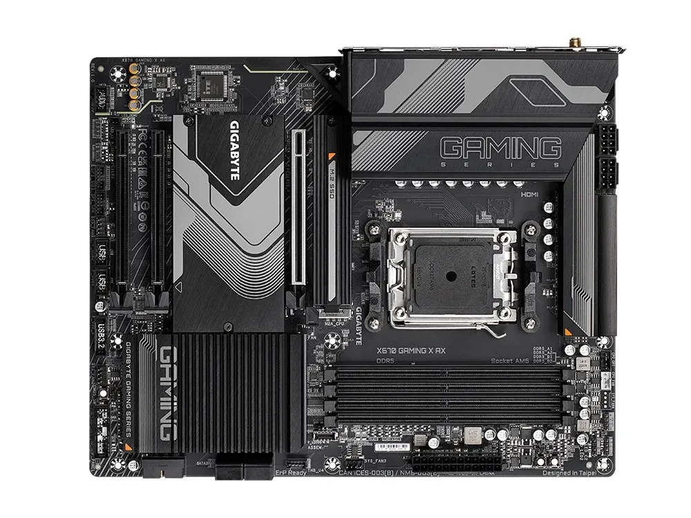 Материнская плата Gigabyte X670 GAMING X AX, AM5, AMD X670, ATX