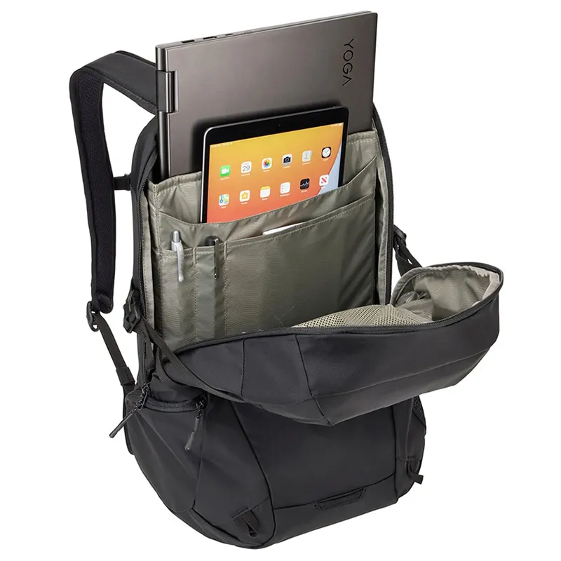 Rucsac pentru Laptop THULE EnRoute, 15.6", Nailon 330D mini ripstop, poliester 600D, Negru