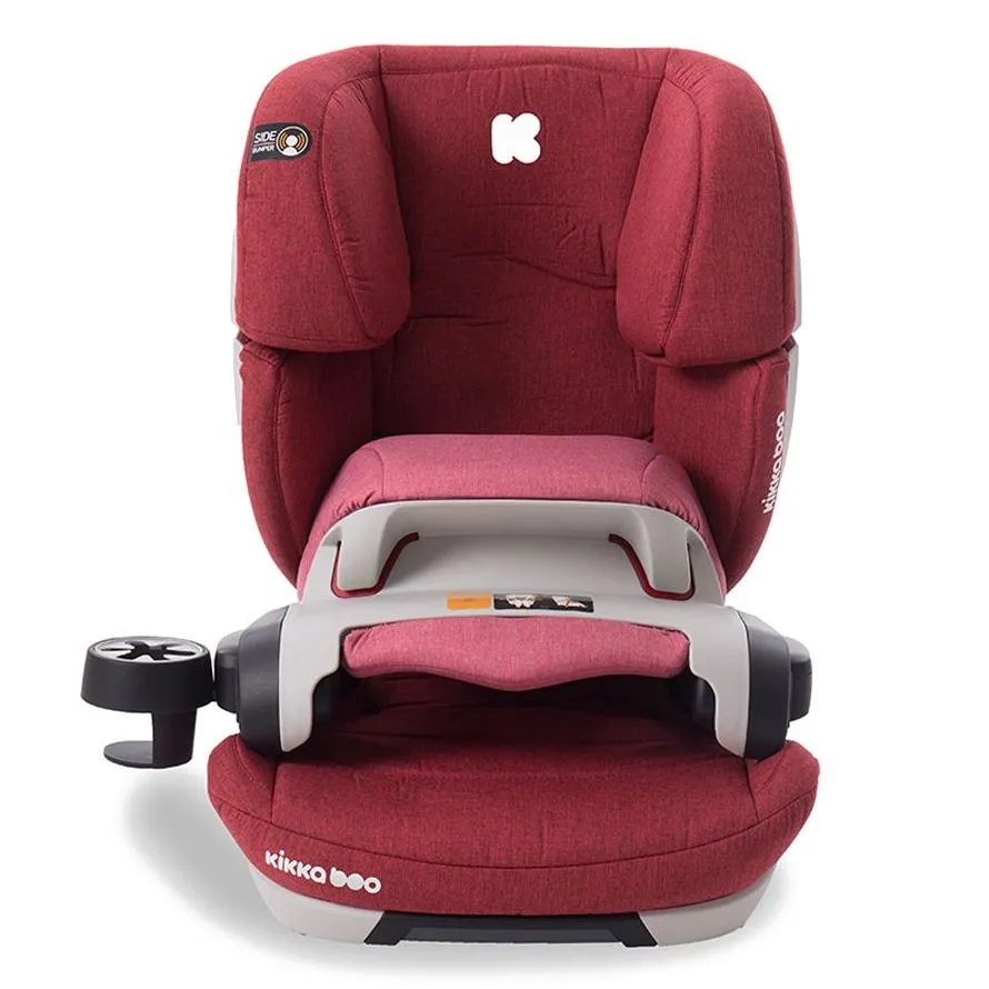 Scaun auto Kikka Boo Ferris ISOFIX, Grupa 1/2/3 (9-36 kg), Roșu