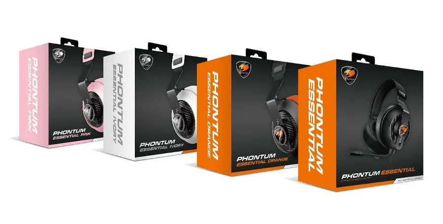 Căști gaming Cougar Phontum Essential, Wireless/Cu fir, Negru