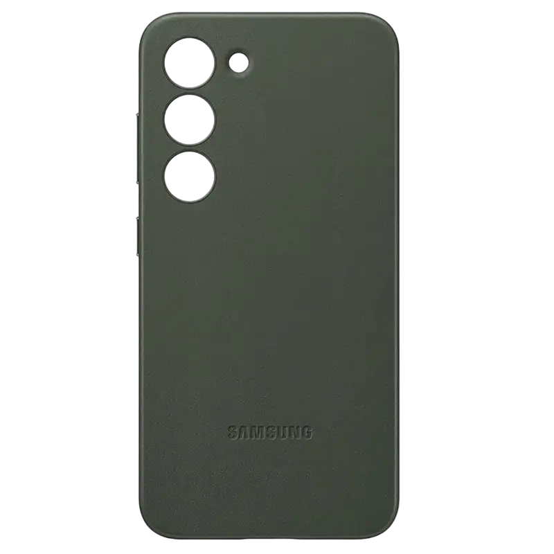Чехол Samsung Leather Cover for Galaxy S23+, Зеленый