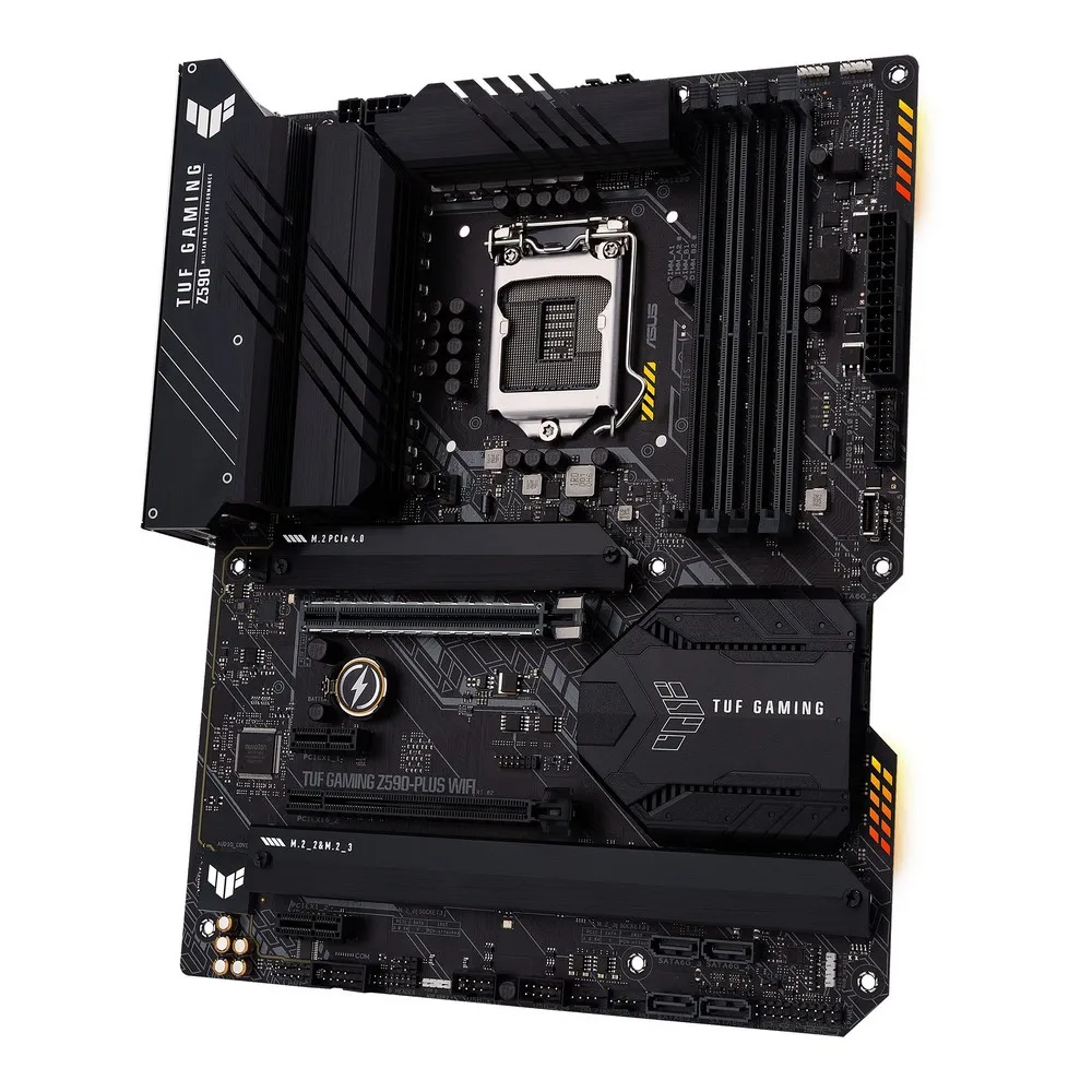 Материнская плата ASUS TUF GAMING Z590-PLUS WIFI, LGA1200, Intel Z590, ATX