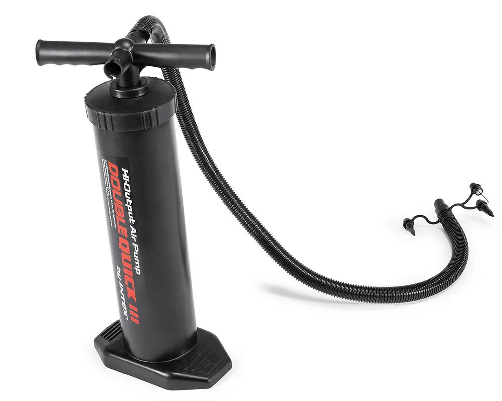 Accesorii pentru piscine Intex Double Quick III Hand Pump, Negru, 68615