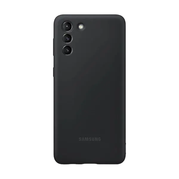 Husă Samsung Silicone Cover for Galaxy S21+, Negru