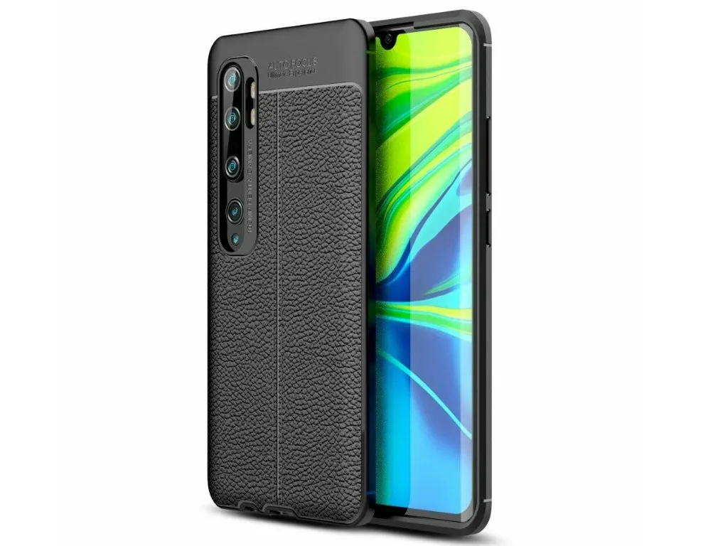 Чехол Xcover RedMi Note 10 - Leather, Чёрный