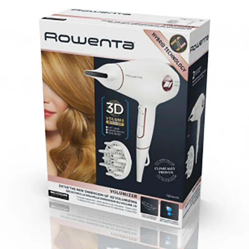 Фен Rowenta Volumizer CV6135F0, 1780 Вт, Белый