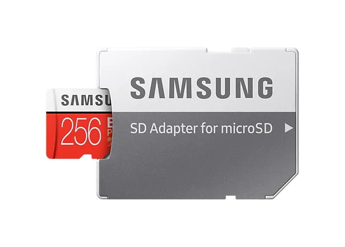 Карта памяти Samsung EVO Plus MicroSD, 256Гб (MB-MC256HA/RU)