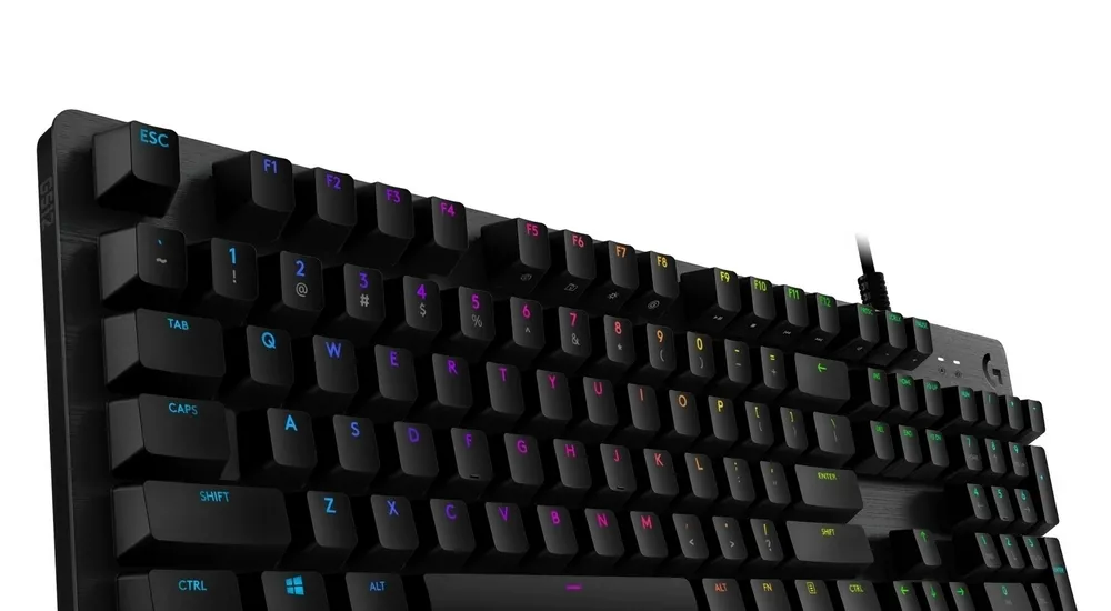 Клавиатура Logitech G512, Проводное, Чёрный
