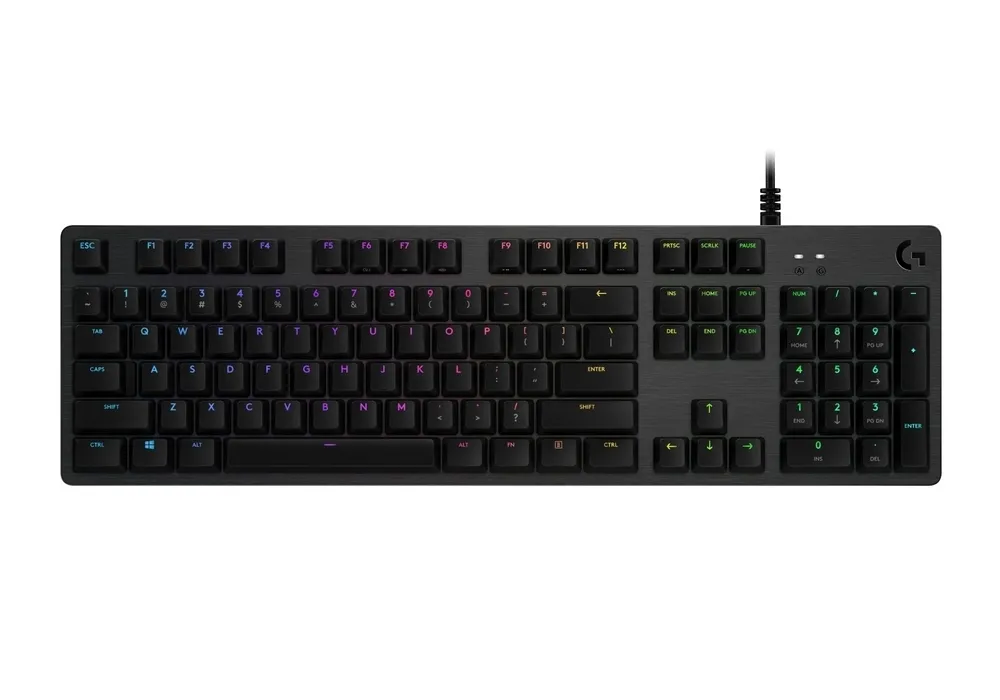 Клавиатура Logitech G512, Проводное, Чёрный