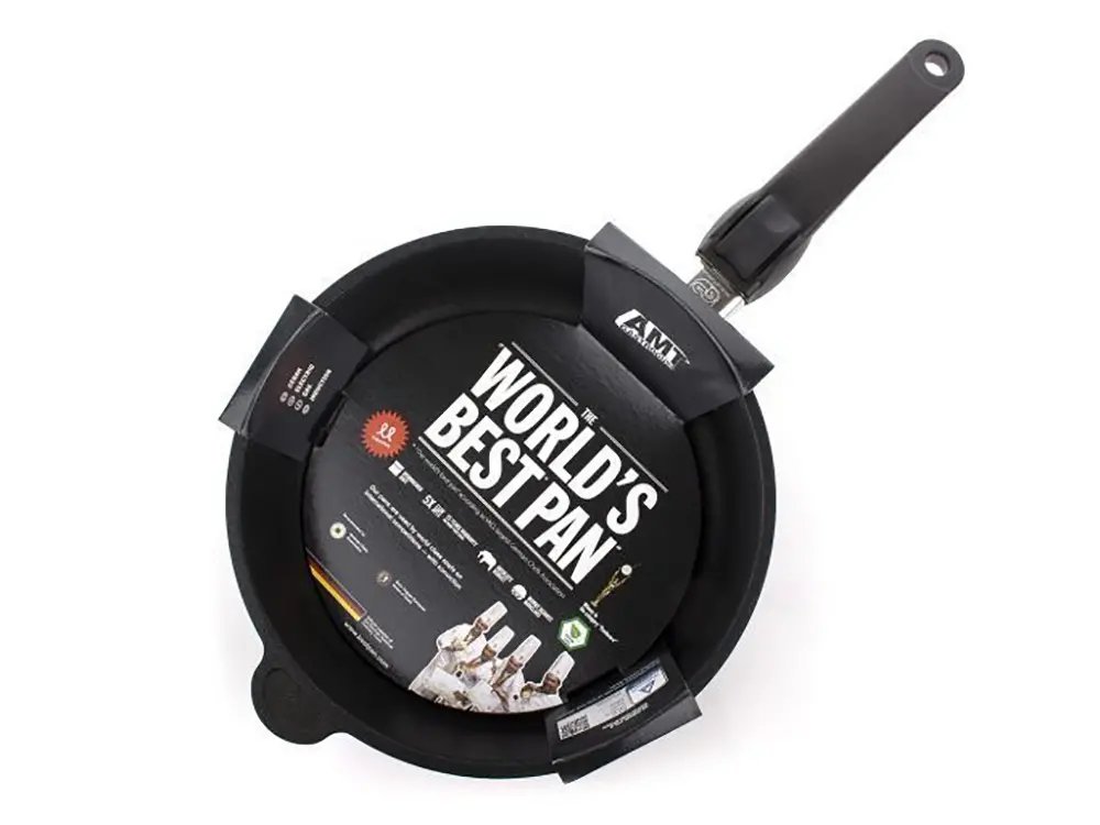 Сковорода AMT Gastroguss AMT-420-E, 20см, Чёрный