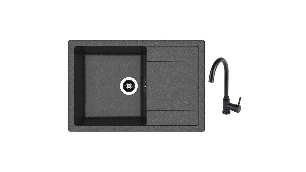 НАБОР для мойки Dr Gans Techno 760 + SanDonna F 7073 чёрный