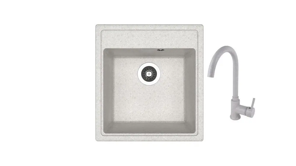 НАБОР мойка Dr Gans Nica 470 + SanDonna F 7073 серый