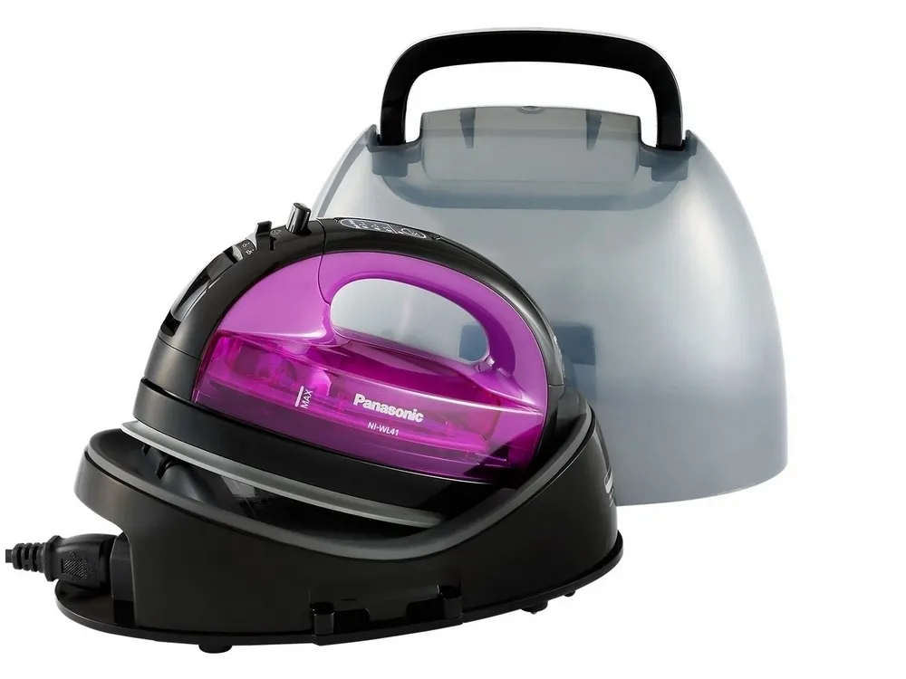 Беспроводной утюг Panasonic NI-WL41, 1550Вт, Фиолетовый