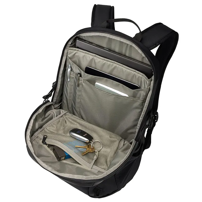 Rucsac pentru Laptop THULE EnRoute, 15.6", Nailon 330D mini ripstop, poliester 600D, Negru