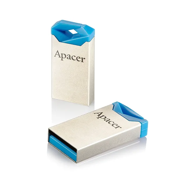 USB Flash накопитель Apacer AH111, 16Гб, Серебристый/Синий