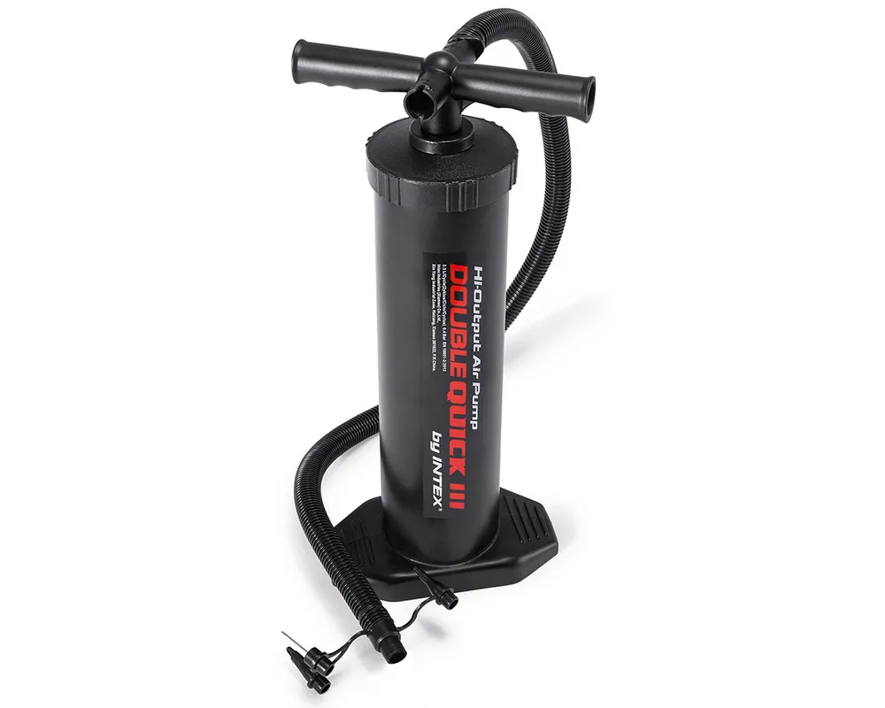 Accesorii pentru piscine Intex Double Quick III Hand Pump, Negru, 68615