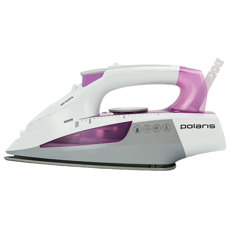 Fier de călcat Polaris PIR2685AK, 2600W, Violet | Alb