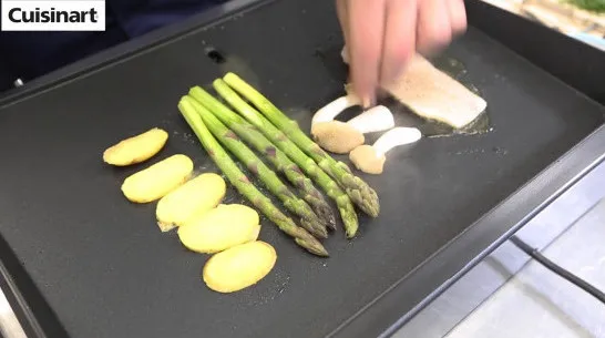 Электрический Гриль Cuisinart PL60BE, 2200Вт, Чёрный