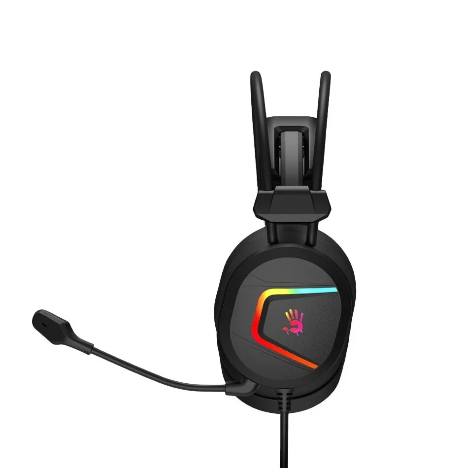 Căști gaming Bloody MC750, USB, Negru