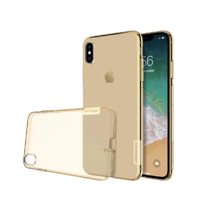 Чехол Nillkin iPhone XS Max - Ultra thin TPU - Nature, Коричневый