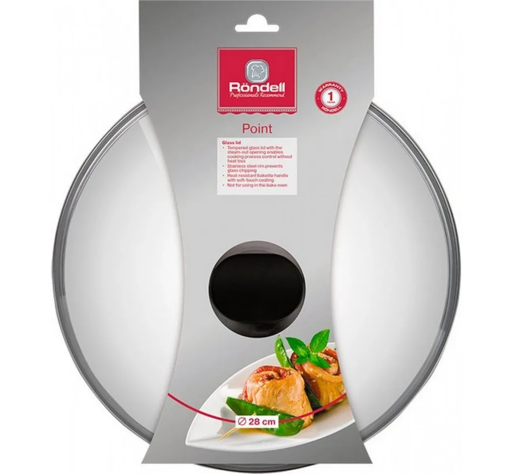 Capac Rondell RDA-1362, 26cm, Transparent