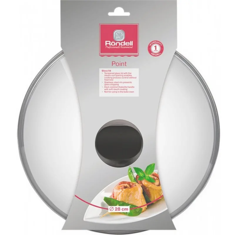 Capac Rondell RDA-1362, 26cm, Transparent