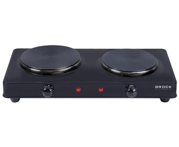 Plită electrică mini BROCK EP200BK, Negru