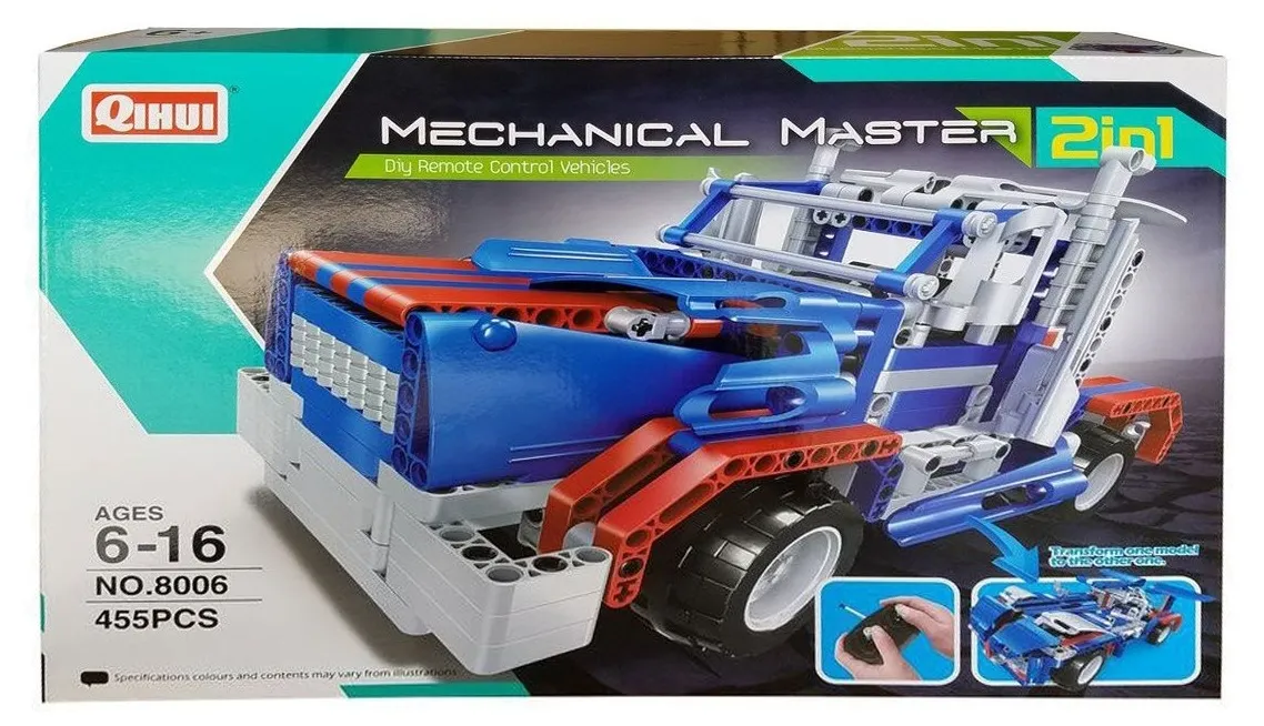 Constructor cu telecomandă XTech Sport Car & Truck