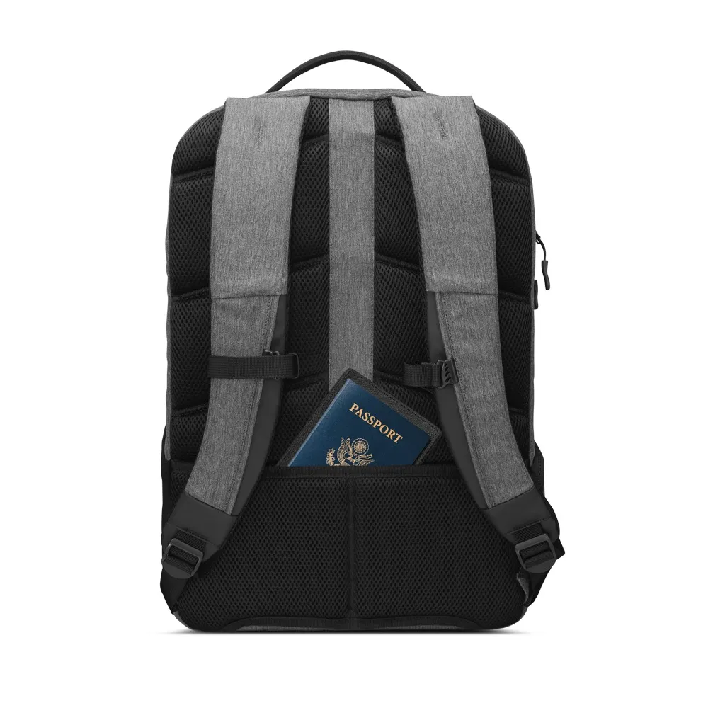 Rucsac pentru Laptop Lenovo Business Casual, 17", Poliester, Gri