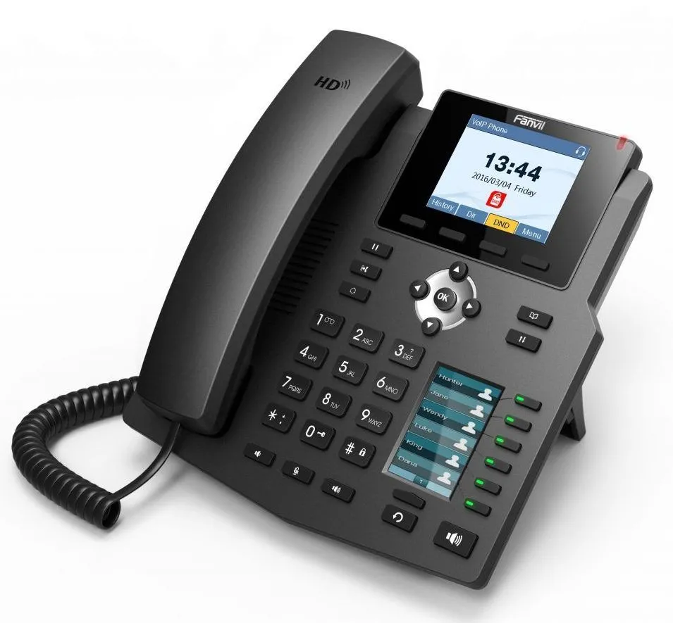 IP Телефон Fanvil X4G, Чёрный