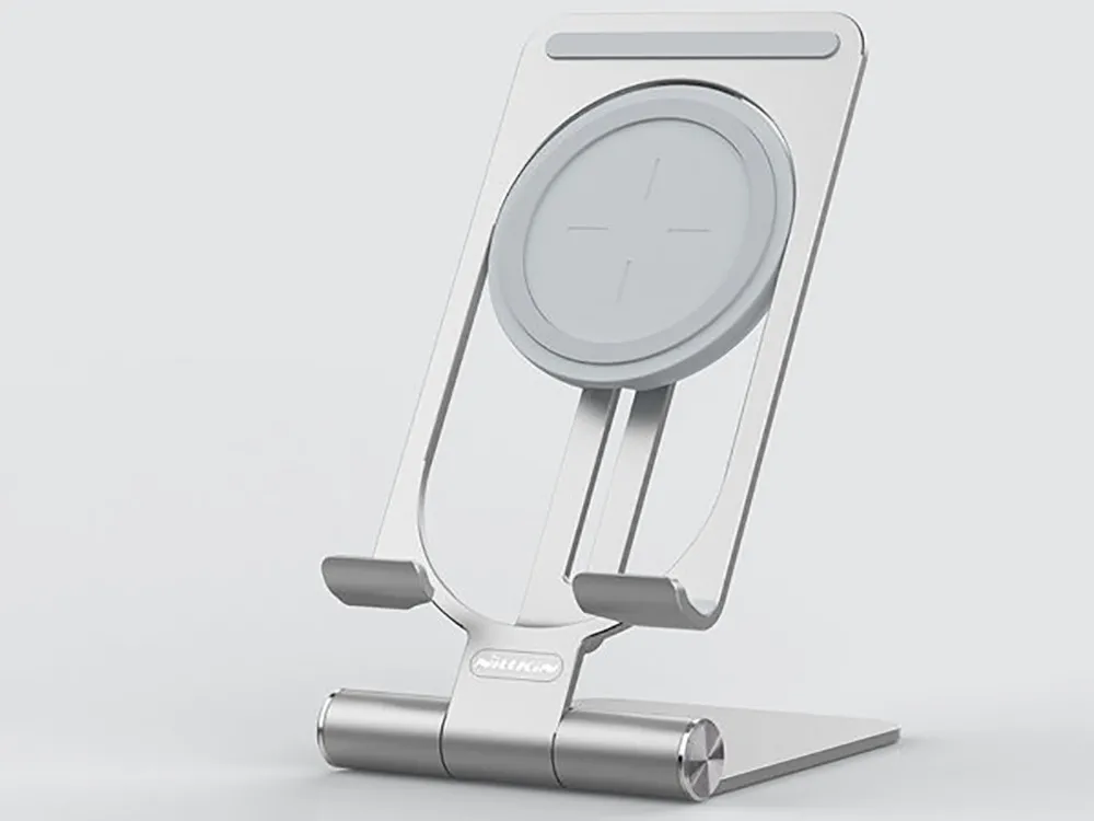 Wireless Charger Nilkin PowerHold Mini, 15W, Gray