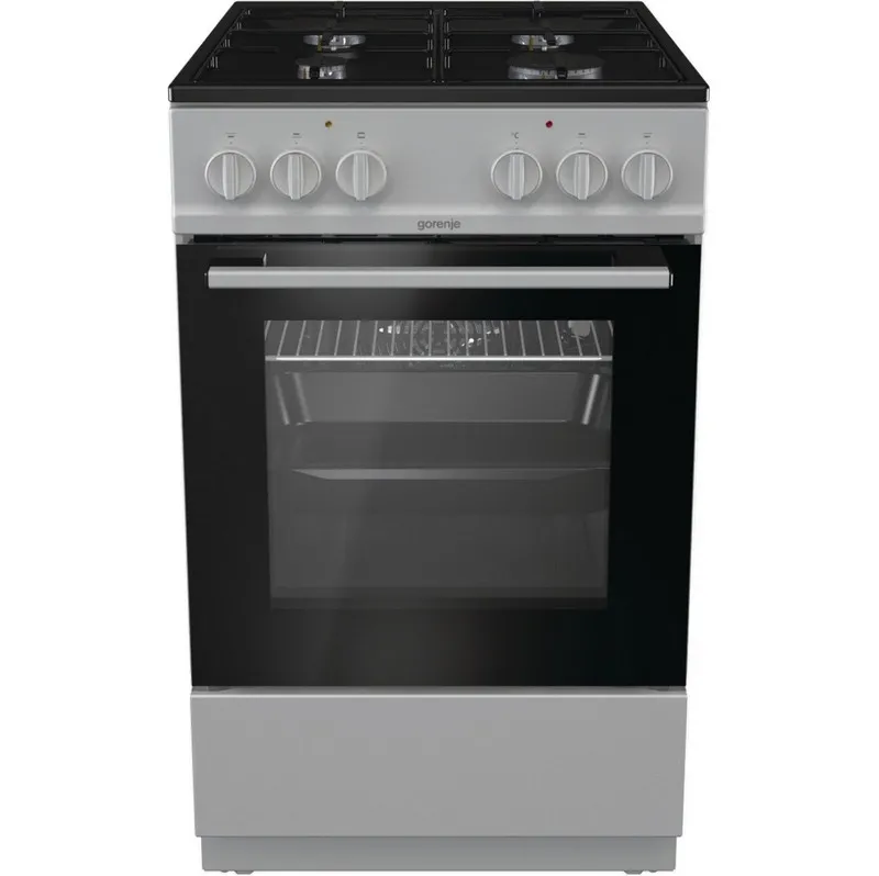 Aragaz Mixt Gorenje MEK301SB, Argintiu