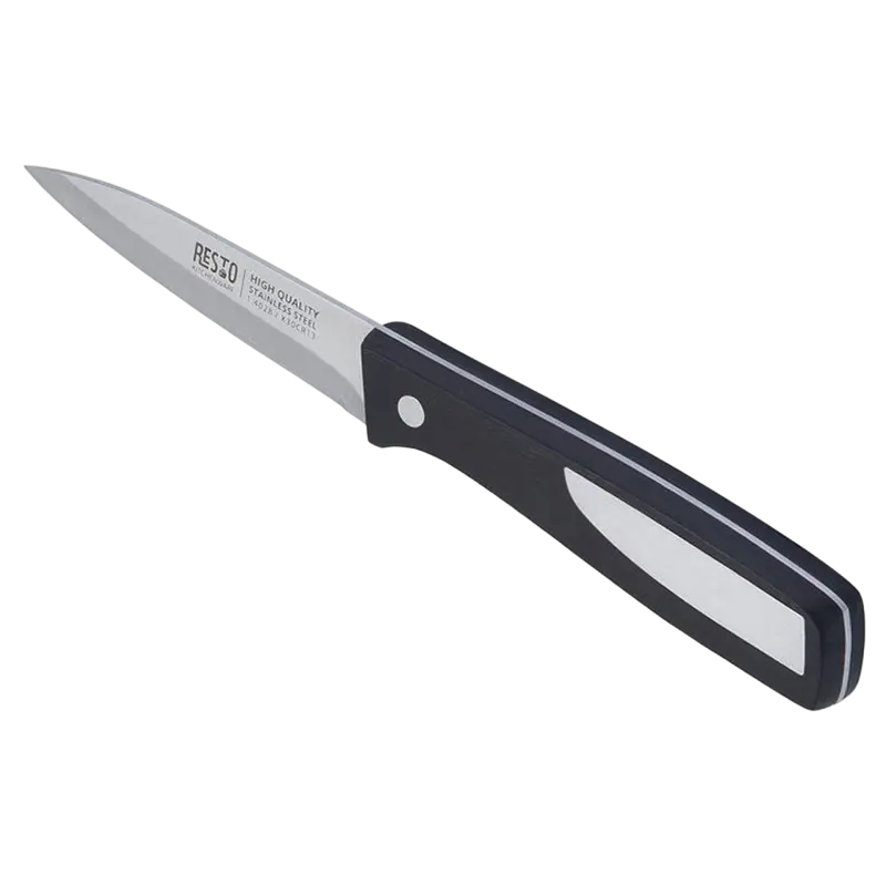 Cuțit pentru curățarea legumelor RESTO 95324, Negru