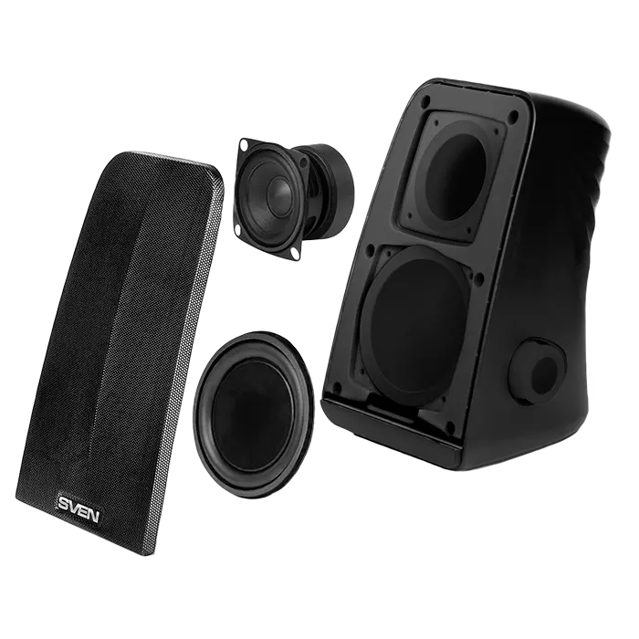 Boxe pentru calculator 2.0 SVEN "380", Negru
