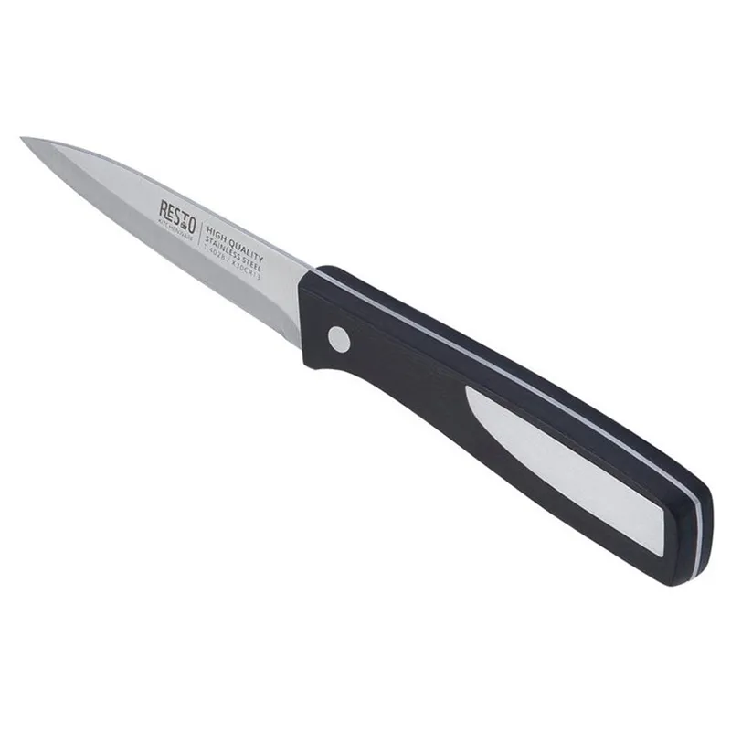 Cuțit pentru curățarea legumelor RESTO 95324, Negru