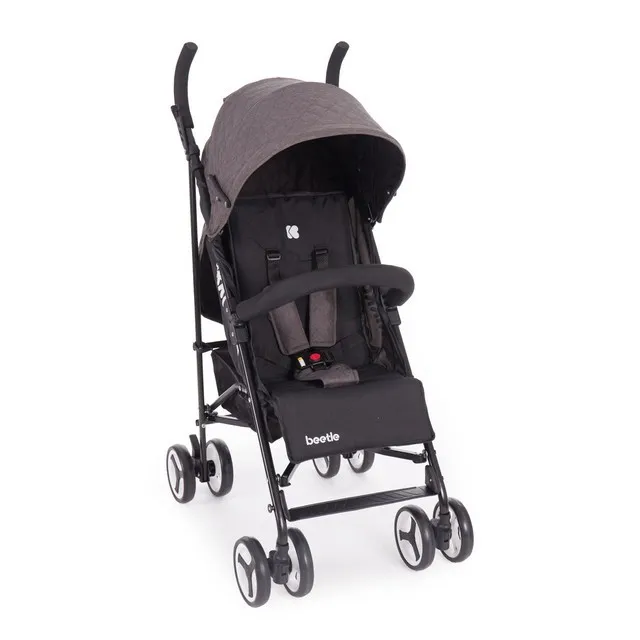 Cărucior Kikka Boo Beetle, Gri