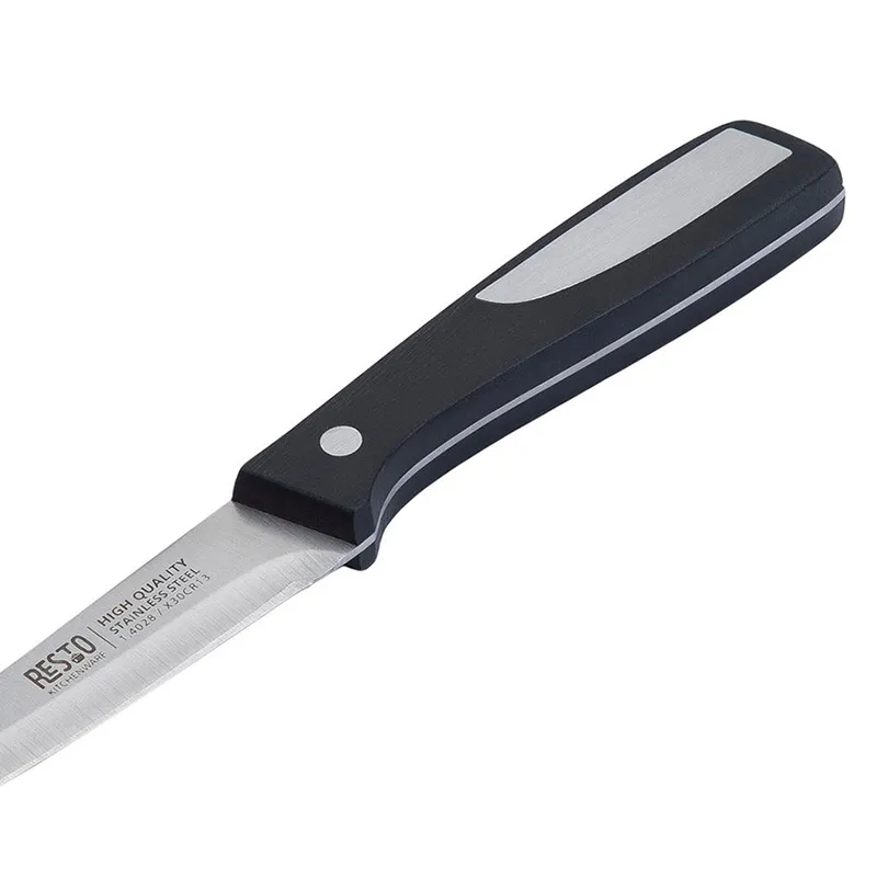 Cuțit pentru curățarea legumelor RESTO 95324, Negru
