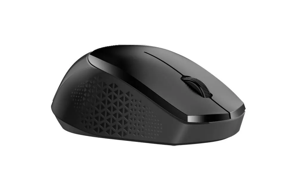 Wireless Mouse Genius NX-8000S, 1200 dpi, 3 buttons, Ambidextrous, Silent, BlueEye, 1xAA, Black